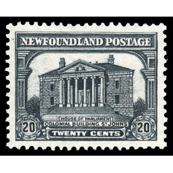 newfoundland stamp 181 colonial building st john s 20 1931 M VFNH 004