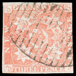 new brunswick stamp 1 pence issue 3d 1851 U F VF 026