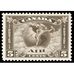 canada stamp c air mail c2 mercury with scroll in hand 5 1930 M XFNH 036