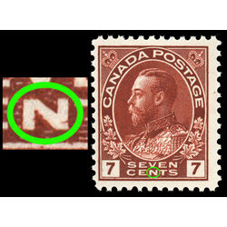 canada stamp 114v king george v 7 1924 M F VFNH 013