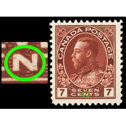canada stamp 114v king george v 7 1924 M VFNH 014