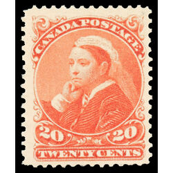 canada stamp 46 queen victoria 20 1893 M F VFNH 078