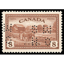 canada stamp o official o10 268 eastern farm scene 8 1946