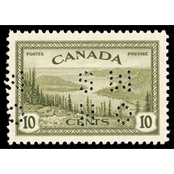 canada stamp o official o10 269 great bear lake 10 1946