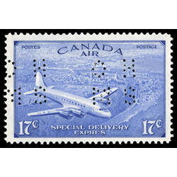canada stamp o official o9 ce3 d c 4 m airplane 17 1942