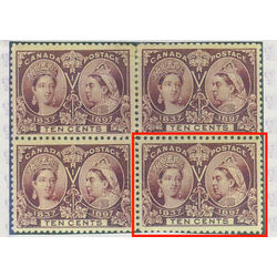 canada stamp 57 queen victoria diamond jubilee 10 1897 M VFNH 102