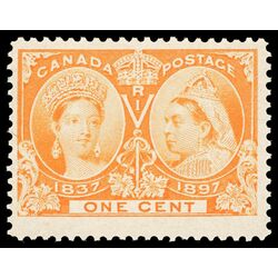 canada stamp 51 queen victoria diamond jubilee 1 1897 M F VFNH 060