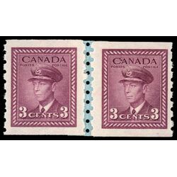 canada stamp 266re pa king george vi 1943 M VFNH 001