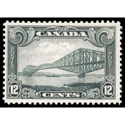 canada stamp 156 quebec bridge 12 1929 M F VFNH 038