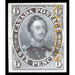 canada stamp 2tcv hrh prince albert 6d 1851 M VF 014