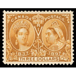 canada stamp 63 queen victoria diamond jubilee 3 1897 M XF 077