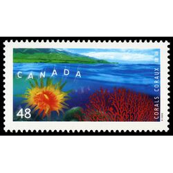 canada stamp 1949 tubastrea and echinogorgia corals 48 2002