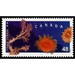 canada stamp 1950i north atlantic pink tree pacific orange cup and north pacific horn corals 48 2002