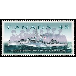 canada stamp 1762 hmcs sackville 45 1998