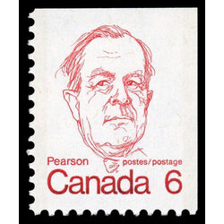 canada stamp 591xi lester b pearson 6 1973