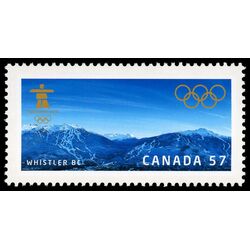 canada stamp 2366a whistler bc 57 2010