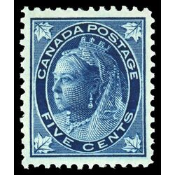 canada stamp 70 queen victoria 5 1897 M XFNH 043