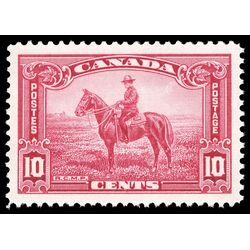 canada stamp 223 rcmp 10 1935 M XFNH 022
