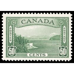 canada stamp 244 vancouver harbour 50 1938 M VFNH 034