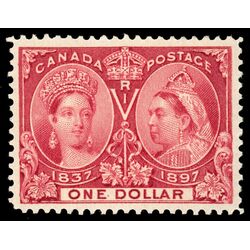 canada stamp 61 queen victoria diamond jubilee 1 1897 M GEM 122