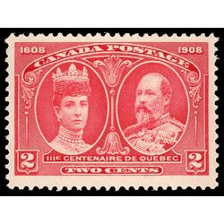canada stamp 98 king edward vii queen alexandra 2 1908 M VFNH 044