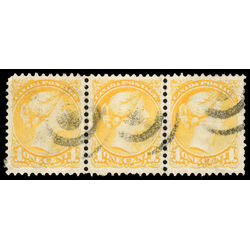 canada stamp 35vii queen victoria 1 1870 U VF 007