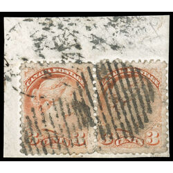canada stamp 37a queen victoria 3 1870 U F 025