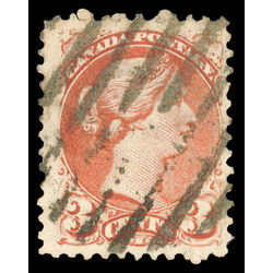 canada stamp 37b queen victoria 3 1870 U F 018