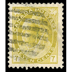 canada stamp 81 queen victoria 7 1902 U VF 047