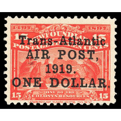 newfoundland stamp c2 seals 1919 M VF 024