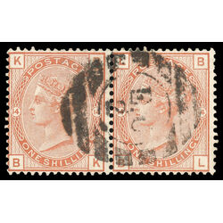 great britain stamp 87 queen victoria 1 sh 1881 U 001