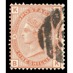 great britain stamp 87 queen victoria 1 sh 1881