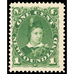newfoundland stamp 45a edward prince of wales 1 1896 M F VFNH 006
