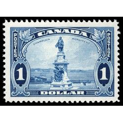 canada stamp 227 champlain statue 1 1935 M VFNH 038