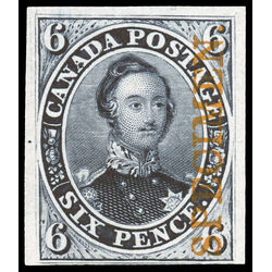 canada stamp 2tcv hrh prince albert 6d 1851 M VF 015