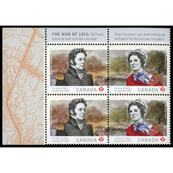 canada stamp 2651a the war of 1812 2013 PB UL