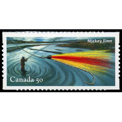 canada stamp 2088c mickey finn for atlantic salmon 50 2005