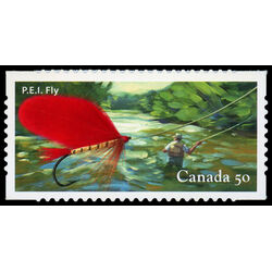 canada stamp 2088d p e i fly for brook trout 50 2005