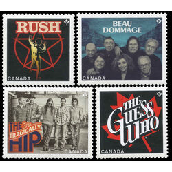 canada stamp 2655a d canadian recording artists the bands 2013