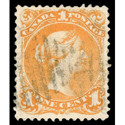 canada stamp 23 queen victoria 1 1869 U VF 071