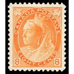 canada stamp 82 queen victoria 8 1898 M XF 051