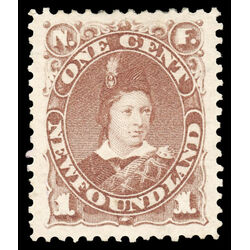 newfoundland stamp 41 edward prince of wales 1 1880 M VF 012