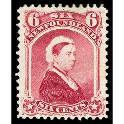 newfoundland stamp 36 queen victoria 6 1894 M VF 018