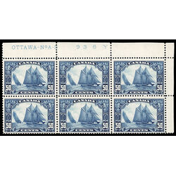 canada stamp 158 bluenose 50 1929 PB UR 213