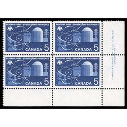 canada stamp 449 atomic reactor 5 1966 PB LR %231