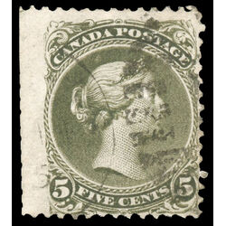 canada stamp 26v queen victoria 5 1875 U F 002