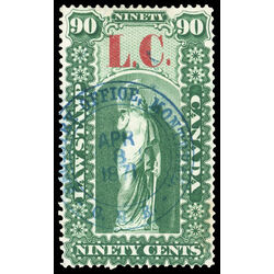canada revenue stamp ql9 law stamps 90 1864