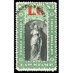 canada revenue stamp ql12 law stamps 3 1864