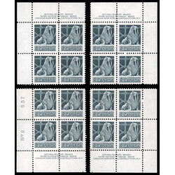 canada stamp 335 walrus 4 1954 PB SET %232 017