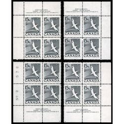 canada stamp 343 gannet 15 1954 PB SET %232
